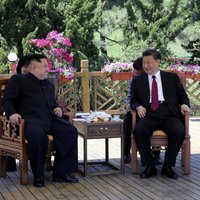 Kims Čenuns ticies ar Ķīnas prezidentu Sji