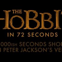 ВИДЕО: Весь сюжет "Хоббита" уместили в 72 секунды