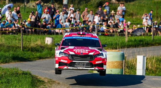 Seska ekipāžai 11. vieta ERC Čehijas rallijā