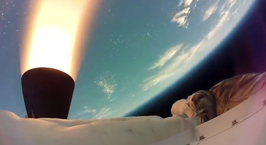 Video: NASA virsskaņas ātrumā izmēģina 'lidojošo šķīvīti'