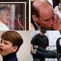 Foto: 15 spilgti un fifīgi kadri no karaļa Čārlza kronēšanas