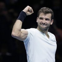 Bulgārs Dimitrovs kļūst par Gofēna pretinieku ATP sezonas noslēguma turnīra finālā
