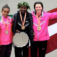 Jeļena Prokopčuka izcīna trešo vietu Ņujorkas maratonā