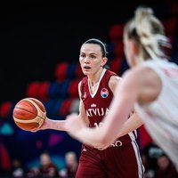 Latvijas sieviešu basketbola valstsvienība 14 spēlētāju sastāvā gatavosies spēlei pret Franciju