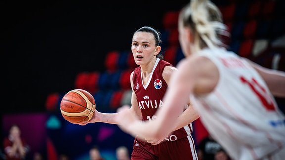 Eiropas čempionāts basketbolā sievietēm: Latvija - Melnkalne, Latvijas sieviešu basketbola izlase, basketbols