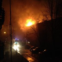 Пожарные объяснили, почему загорелось здание спортклуба и Maxima