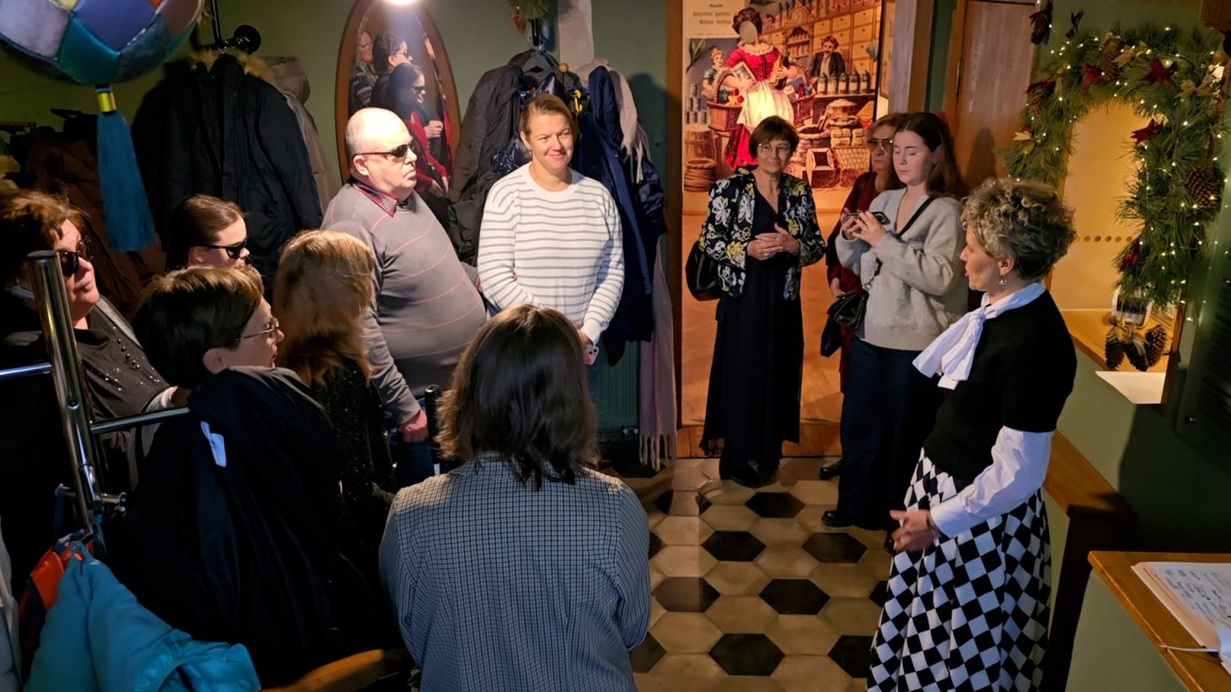 Bauskas muzejā pieejamas ekskursijas apmeklētājiem ar redzes traucējumiem