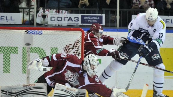 KHL spēle hokejā: Rīgas Dinamo - Medveščak - 17