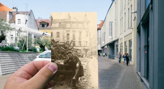 Ceļojums laikā: Rīga Otrā pasaules kara laikā un tagad