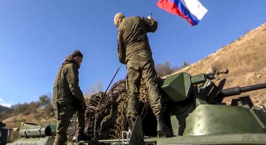 Krievija izved savus karavīrus no Kalnu Karabahas 