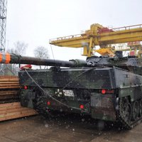ФОТО: В Литву прибыли немецкие танки