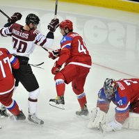 Сегодня на чемпионате мира сборная Латвии играет со сборной России
