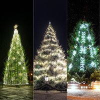 ФОТО. Рождество из топора: Топ-10 самых красивых елочек в небольших латвийских городках