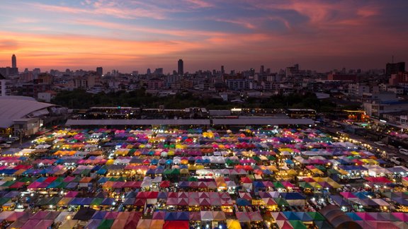 Bangkokas tirgus naktī - 5