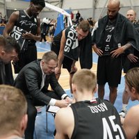 'VEF Rīga' čempionu duelī uzvar 'Parnu Sadam' basketbolistus
