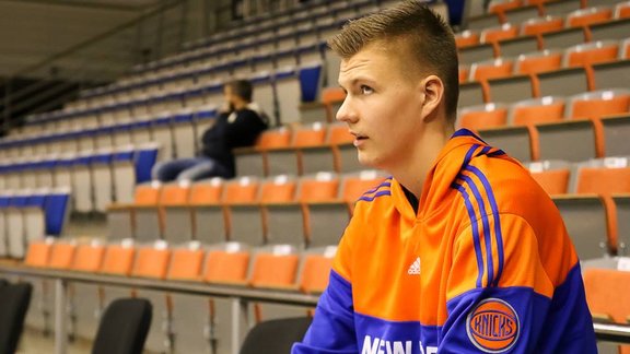 Porziņģis viesojas Latvijas basketbola izlases treniņā - 11