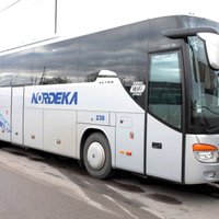 Streikojošie 'Nordekas' autobusu vadītāji neapmierināti ar streiklaužiem