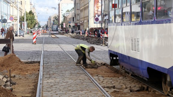 Sākas Kr.Barona ielas labiekārtošana  - 5