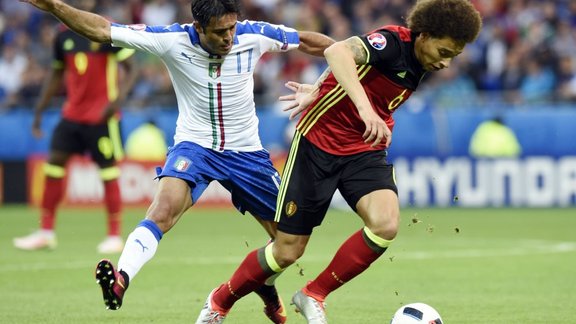 Belgium Axel Witsel, Italy forward Eder 