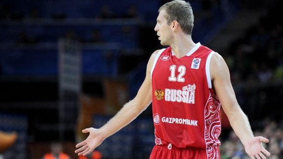 EČ basketbolā: Krievija - Maķedonija, Sergejs Monya