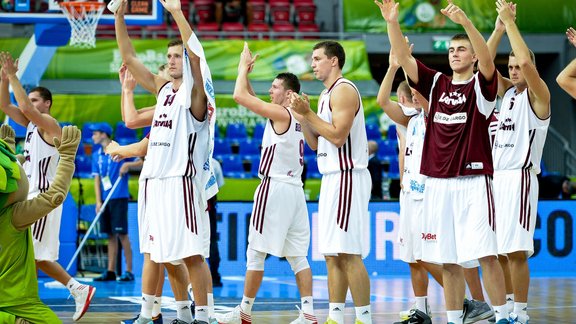 EČ basketbolā: Latvija - Bosnija un Hercegovina - 121