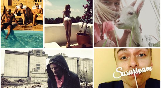 TOP 10 latviešu šovbiznesa zvaigznes 'Instagramā'