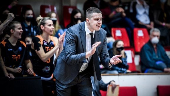 Basketbols, FIBA Eirolīga: TTT Rīga - Seksārdas KSC