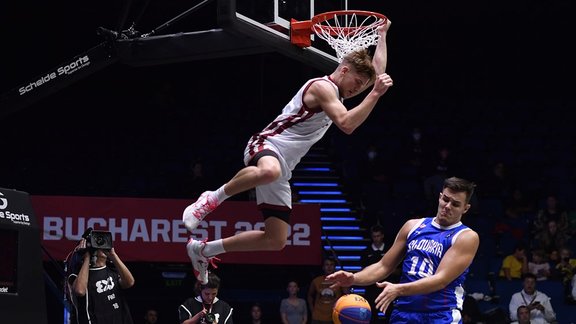 3x3 basketbols, Pasaules kauss U-23 izlasēm: Latvija - Slovākija - 4