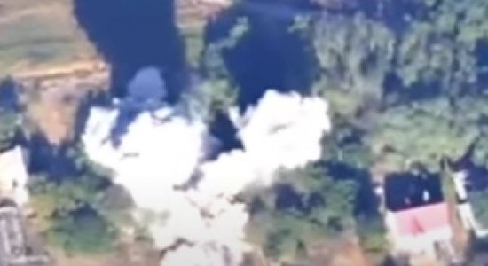 Video: HIMARS raķete priekšlaicīgi noslēdz okupantu komandieru sanāksmi Hersonas apgabalā