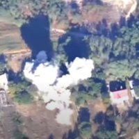 Video: HIMARS raķete priekšlaicīgi noslēdz okupantu komandieru sanāksmi Hersonas apgabalā