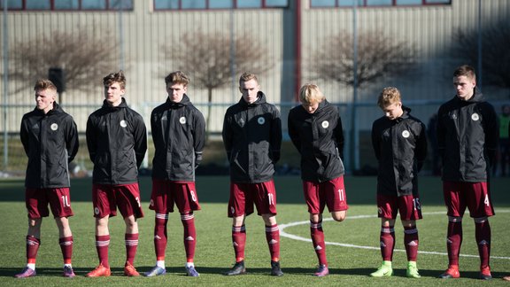 Futbols, Federāciju kausa turnīra spēle: Latvijas U-19 jauniešu futbola izlase pret Norvēģiju - 1