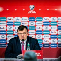 Kazakevičs: Nāciju līgā jāizvirza mērķi cīnīties par uzvaru katrā spēlē un arī visā grupā