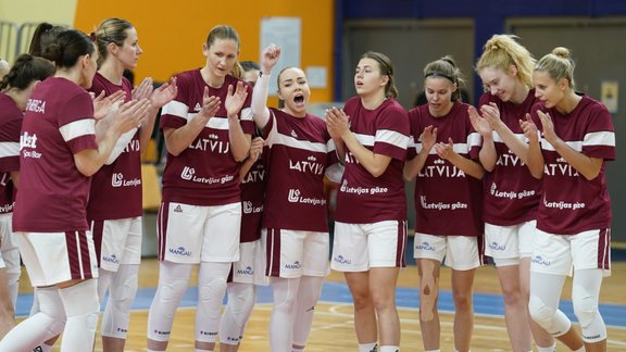 Basketbols, sievietes, Eiropas čempionāta kvalifikācija: Latvija - Zviedrija