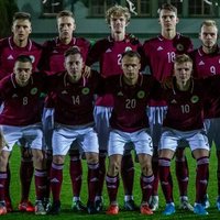 Latvijas U-21 futbolisti Eiropas čempionāta kvalifikācijas mačā piekāpjas Igaunijai