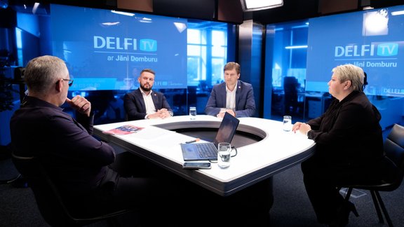 Delfi TV ar Domburu: Konstantīns Čekušins, Anna Vladova, Andris Morozovs - 9