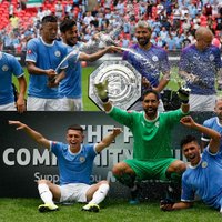 'Manchester City' otro gadu pēc kārtas izcīna uzvaru Anglijas Superkausā