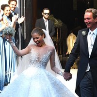 Līgava kristāla kleitā: kā precējās Svarovski ģimenes atvase