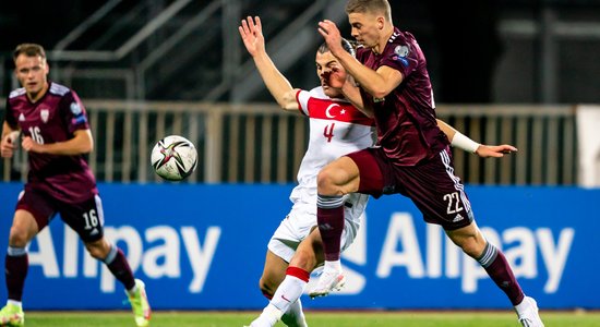 Latvijas futbolisti 'Euro 2024' kvalifikācijā uzņem 'senos draugus' no Turcijas