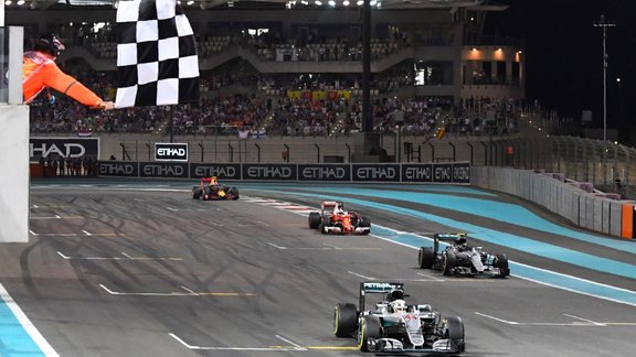 Abu Dhabi Grand Prix Hamilton Rosberg