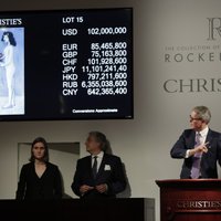 Rokfelleru kolekcijas izsolē uzstādīti 22 pasaules rekordi