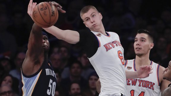 Basketbols, NBA spēle: Knicks - Grizzlies