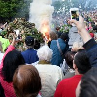 Foto: Līgo svinības Rīgā apmeklējuši 100 000 iedzīvotāji