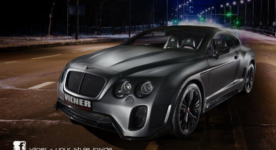 Bulgāru 'Vilner' pārveidotais 'Bentley Continental GT'