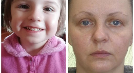Krāslavā pazudusī māte un meita atrastas Baltkrievijā, ziņo LTV
