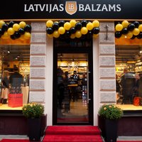 'Latvijas balzams veikalu' modernizācijā ieguldīti vairāk nekā 200 000 eiro