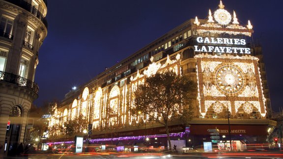 Parīze shopings Galeries Lafayette