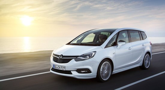 'Opel' modernizējis 'Zafira' modeli