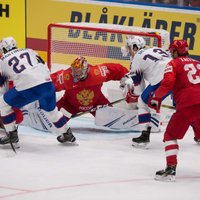 Video: Krievijas hokeja zvaigznes izrēķinās ar norvēģiem