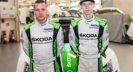 Latvijas čempions Rovanpera ieguvis 'Škoda Motorsport' rūpnīcas atbalstu