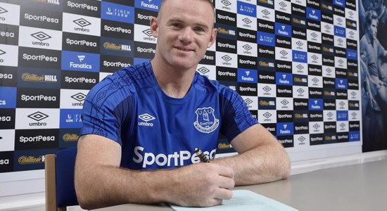 Pēc 13 sezonām Mančestras 'United' Rūnijs atgriežas 'Everton' komandā